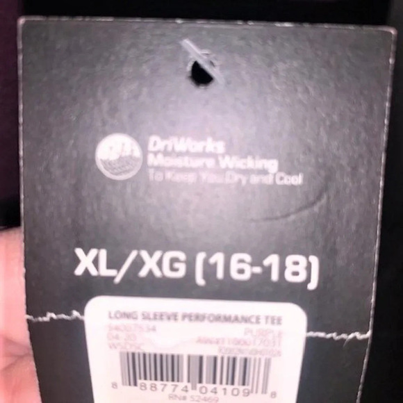 Set 2‎ maroon/lt blue tops - XL - Picture 10 of 12